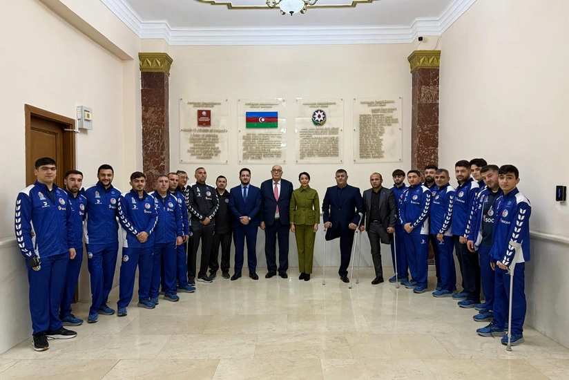 Омбудсмен встретилась с членами национальной сборной по ампутантному футболу