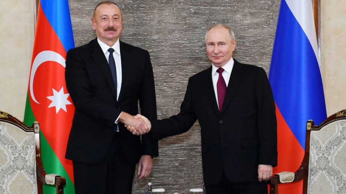 Путин поздравил Президента Ильхама Алиева
