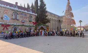 По инициативе Лейлы Алиевой в Евлахе проведено новогоднее мероприятие для детей