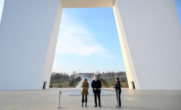 Президент Ильхам Алиев принял участие в открытии парка Победы в городе Ханкенди – ОБНОВЛЕНО