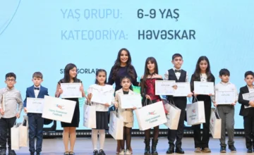 Лейла Алиева и Алена Алиева приняли участие в церемонии награждения