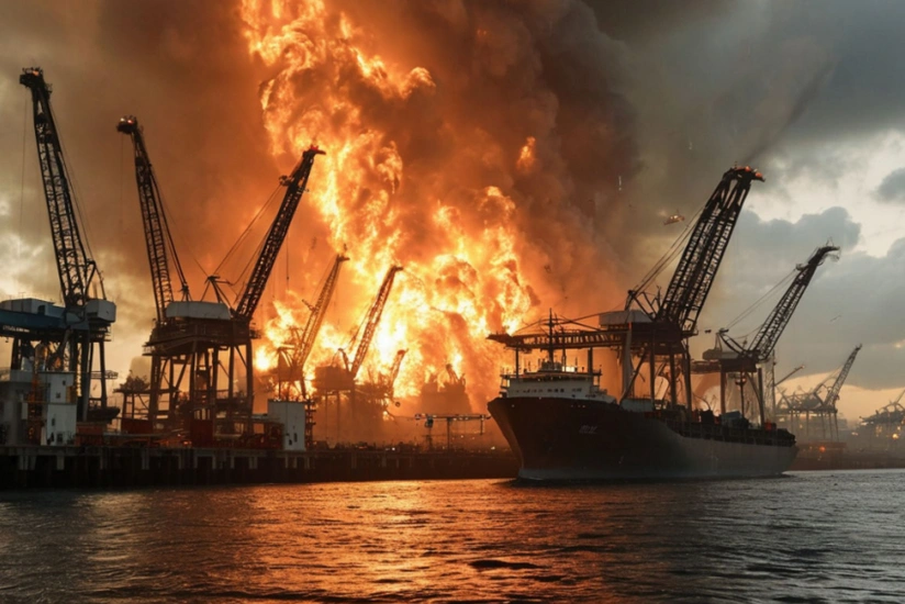 Россия нанесла удар по порту «Южный» в Одессе