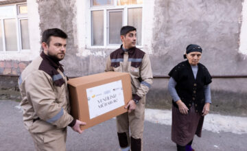 В Дашкесане семьям шехидов были вручены праздничные подарки