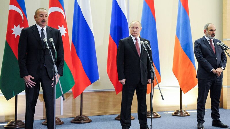 Путин встретится с Ильхамом Алиевым и Николом Пашиняном