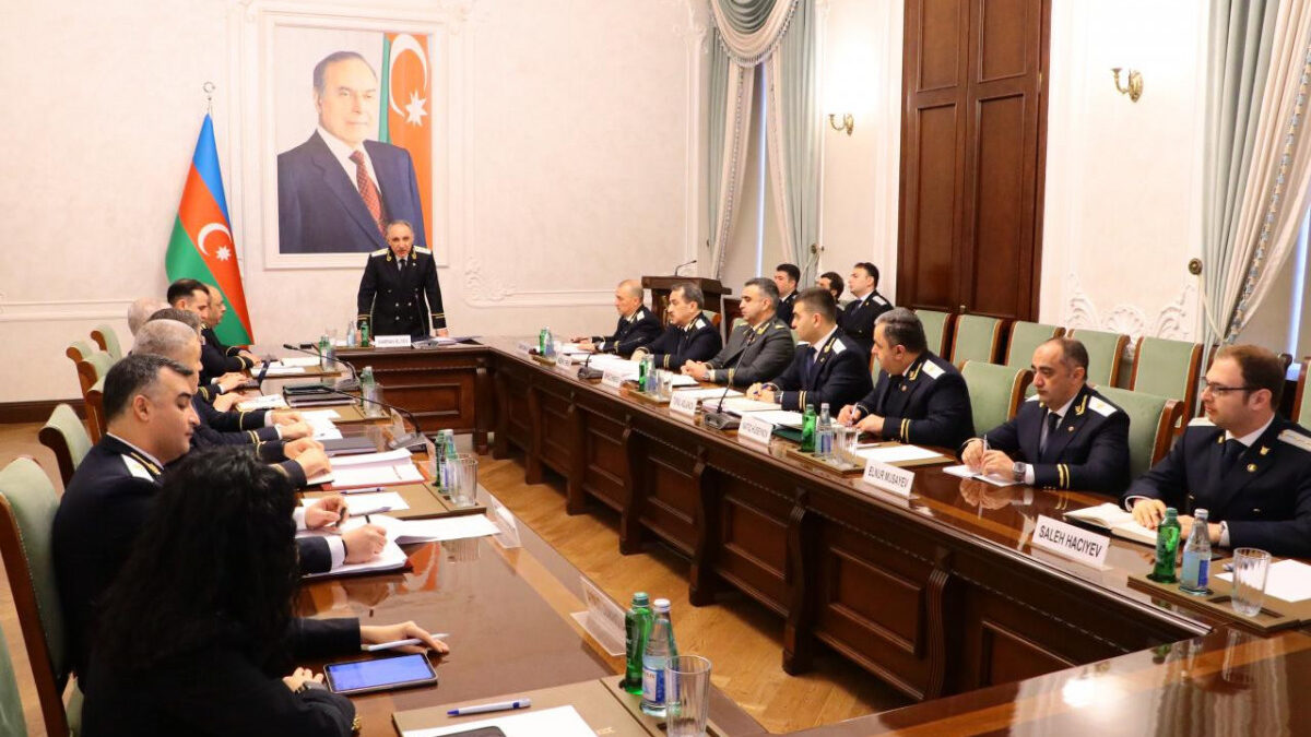 В Генеральной прокуратуре состоялось заседание коллегии