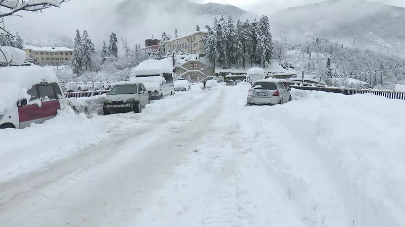 Грузия закрыла дорогу с соседними Турцией и Арменией