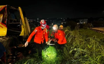 В Индонезии перевернулся пассажирский автобус: погибли не менее 16 человек