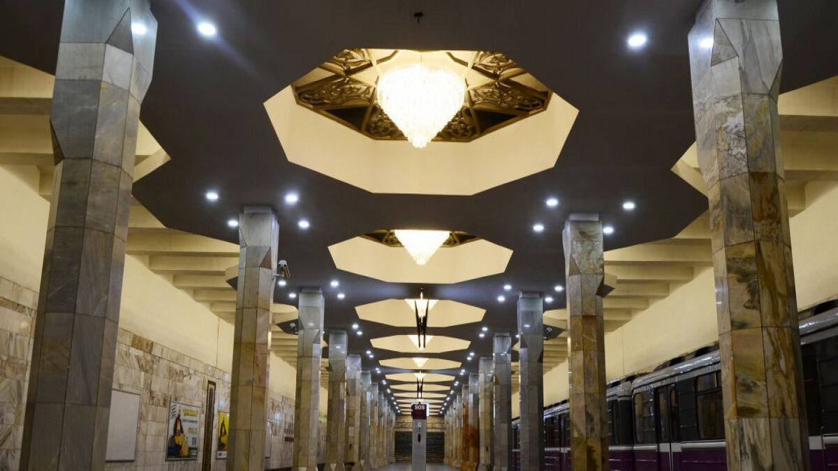 Начинается ремонт еще одного перехода станции метро «Мемар Аджеми»