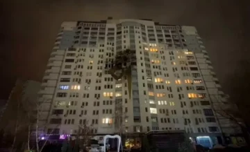 В результате российского авиаудара по Киеву была разрушена коммунальная система Верховной Рады Украины