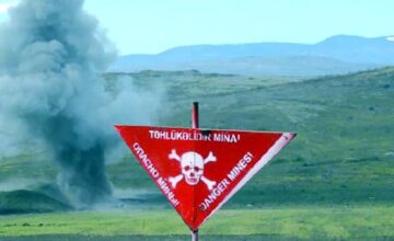 В Джебраиле взорвалась мина, один человек пострадал