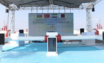 Азербайджан экспортировал в Сирию 500 млн кубометров газа в прошлом году