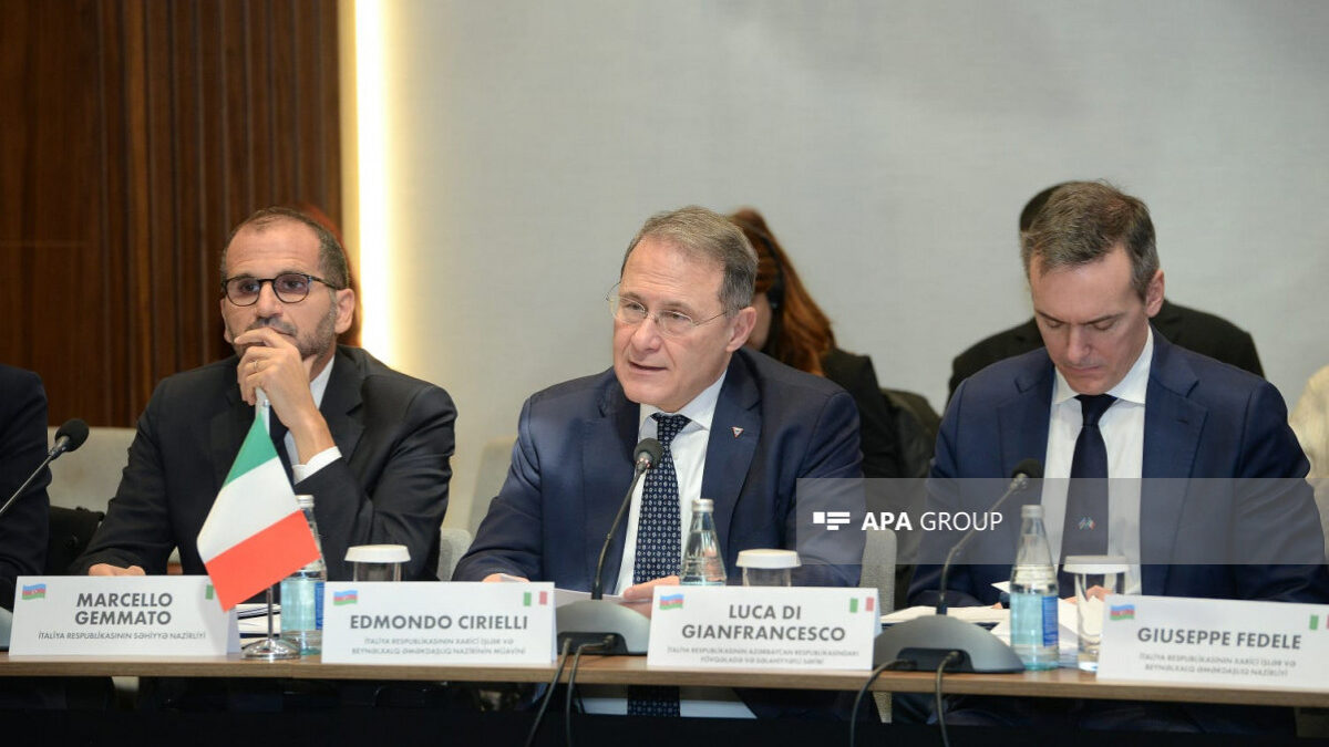 МИД Италии: Парафирование мирного соглашения между Азербайджаном и Арменией – историческое событие
