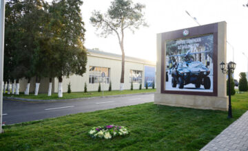 Президент принял участие в открытии Тертерского электромеханического завода после реконструкции