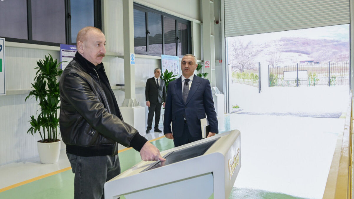 Президент Ильхам Алиев принял участие в открытии «Гозлукёрпю» ГЭС в Агдере – ОБНОВЛЕНО