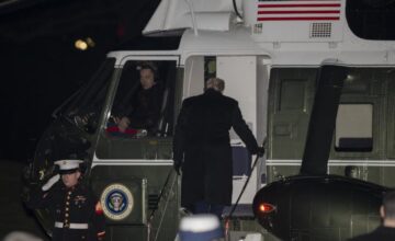 В самолете Трампа во время полета была обнаружена неисправность