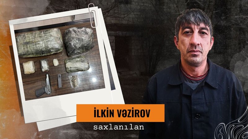 В Гёйчае задержан вооруженный человек, занимавшийся продажей наркотиков