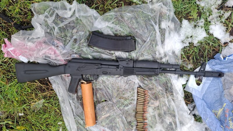 В Зардабе найдено огнестрельное оружие