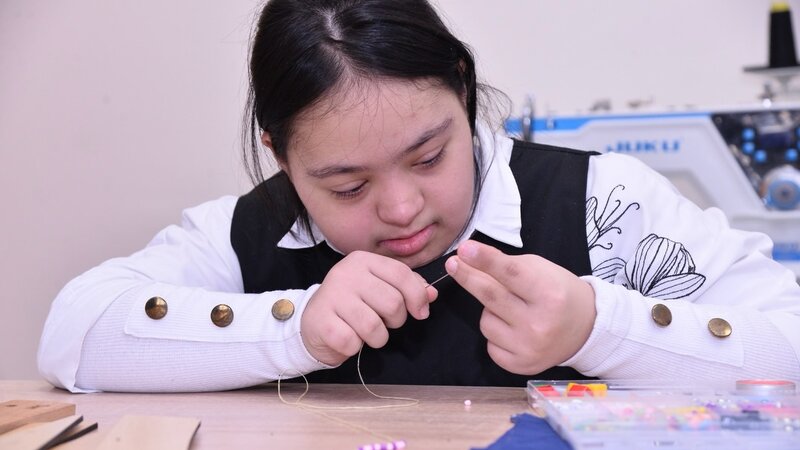 Впервые в стране в специальной общеобразовательной школе организован класс профессиональной ориентации