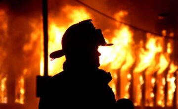 В Агстафе сгорел 7-комнатный дом