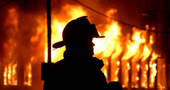 В Агстафе сгорел 7-комнатный дом