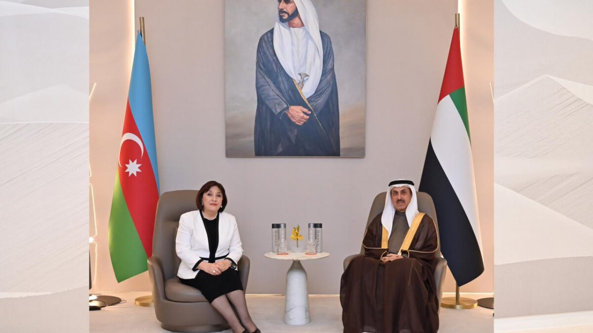 Сахиба Гафарова посетила ОАЭ