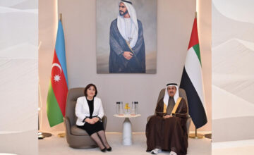Сахиба Гафарова посетила ОАЭ