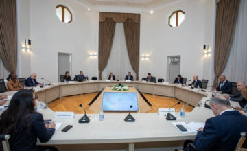 Обсуждены возможности сотрудничества со Всемирным банком по проекту «Зеленый энергетический коридор Каспийское море-Черное море-Европа»