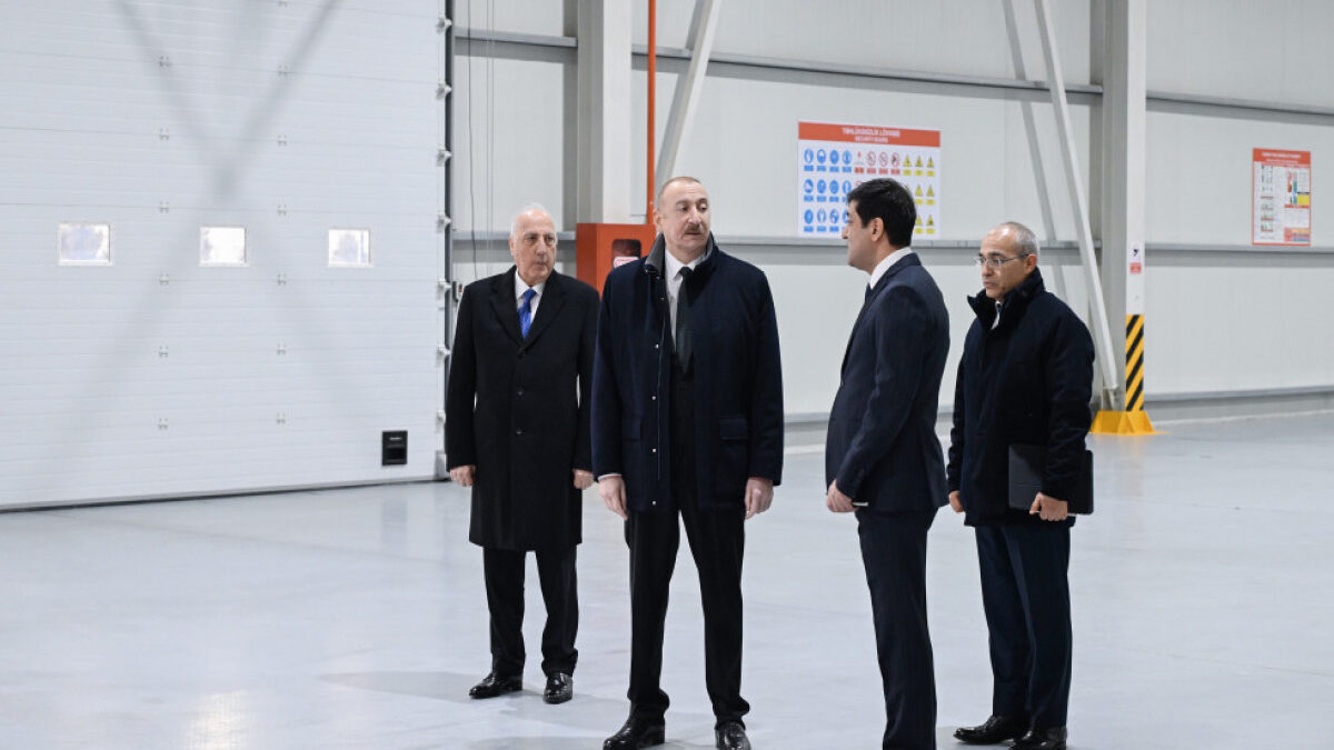 В Сумгайытском Промышленном Парке открылось предприятие по производству картонной и коробочной тары