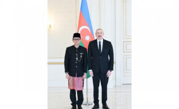 Ильхам Алиев пригласил президента Индонезии посетить Азербайджан