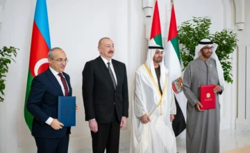 Между Азербайджаном и ОАЭ подписаны документы в области энергетики и обороны