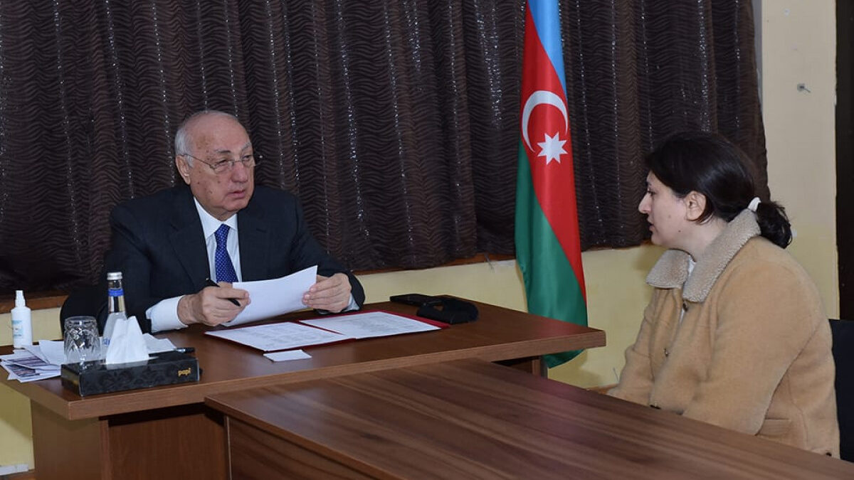 Закир Фараджов провел очередной выездной прием