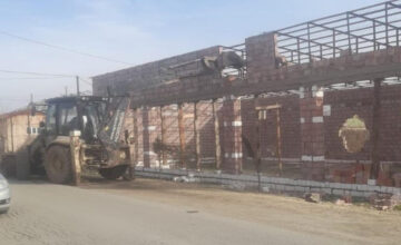 В Физули снесено незаконное строение – ВИДЕО