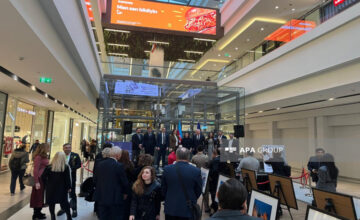 В Баку состоялось открытие выставки под названием «Европейские площади» – ФОТО