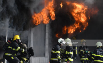 В Гёйчае произошел пожар в магазине – ВИДЕО