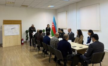 Бакинский региональный центр МЧС провел учения по гражданской обороне