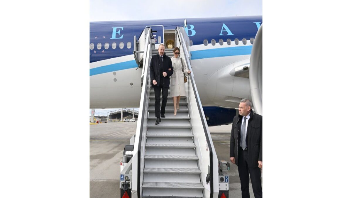 Президент Ильхам Алиев отправился с визитом в Германию