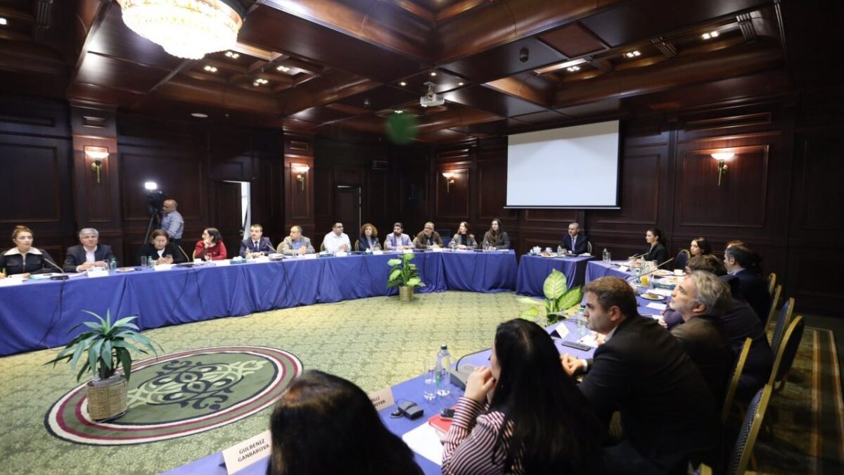 Григорян встретился с представителями гражданского общества Азербайджана