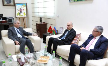 Эмин Амруллаев встретился с марокканским коллегой