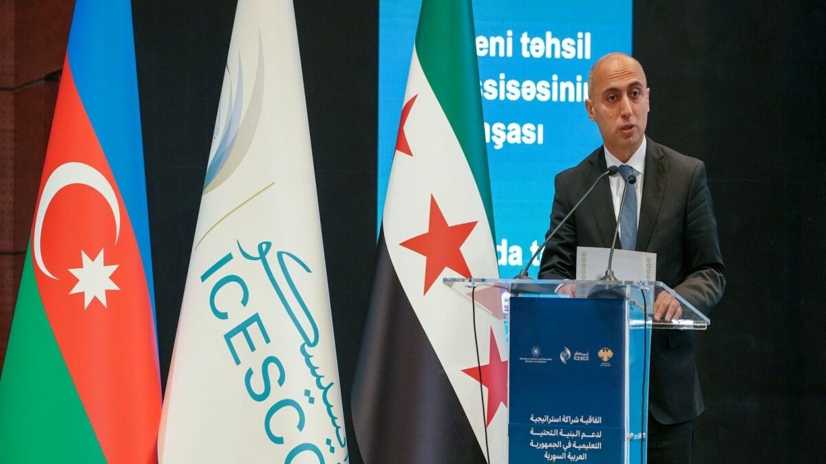 Азербайджан построит около 10 новых школ в Сирии и капитально отремонтирует около 100