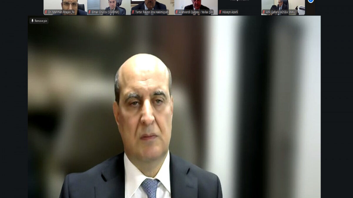 Карабахский оросительный канал реконструируется