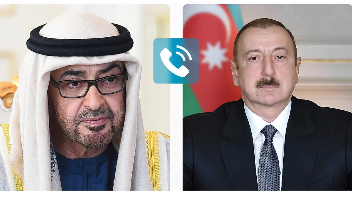 Президент ОАЭ позвонил Ильхаму Алиеву, осудив нападение Ирана на территорию Азербайджана