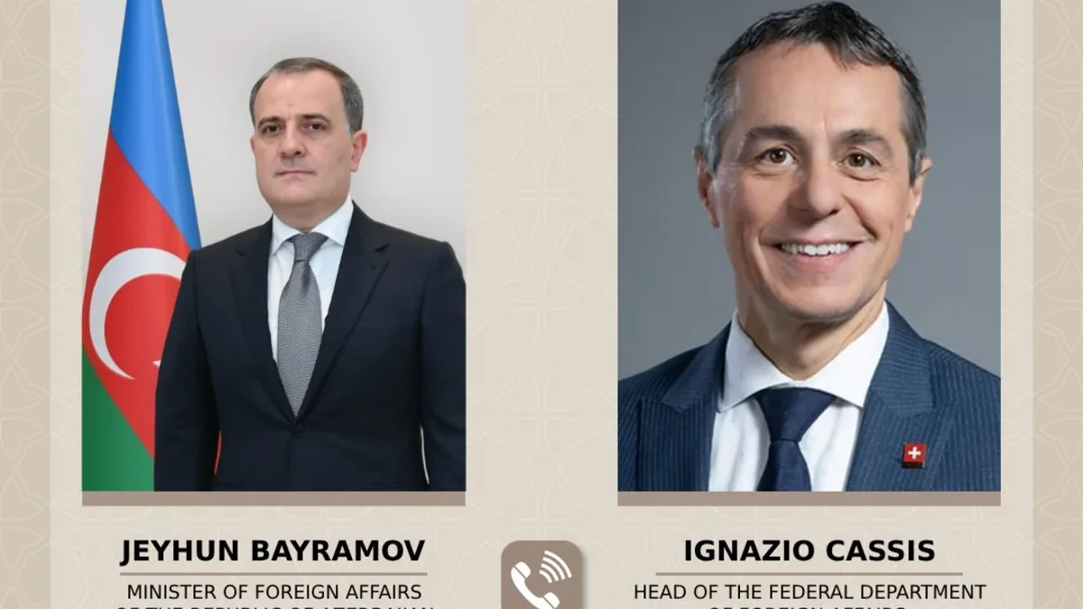Министр иностранных дел Швейцарии поблагодарил Азербайджан
