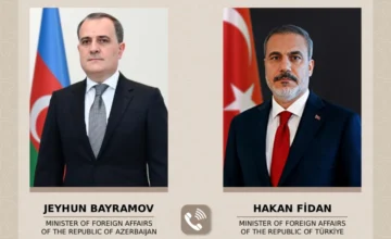 Джейхун Байрамов осудил очередное ракетное нападение на Турцию