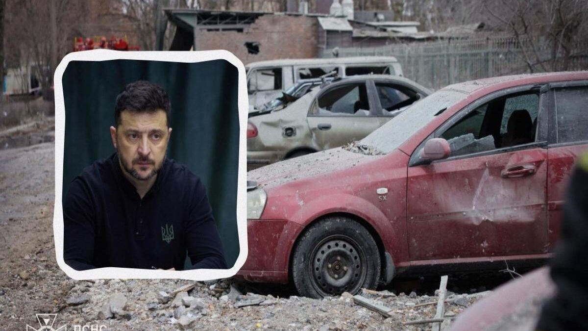 Зеленский: Россия атаковала Украину 29 ракетами и 480 дронами