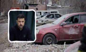 Зеленский: Россия атаковала Украину 29 ракетами и 480 дронами