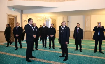 Члены Координационного штаба посетили мечеть Гадрута