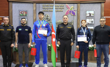 В Спортивно-оздоровительном клубе МЧС состоялась встреча со спортсменами – ФОТО