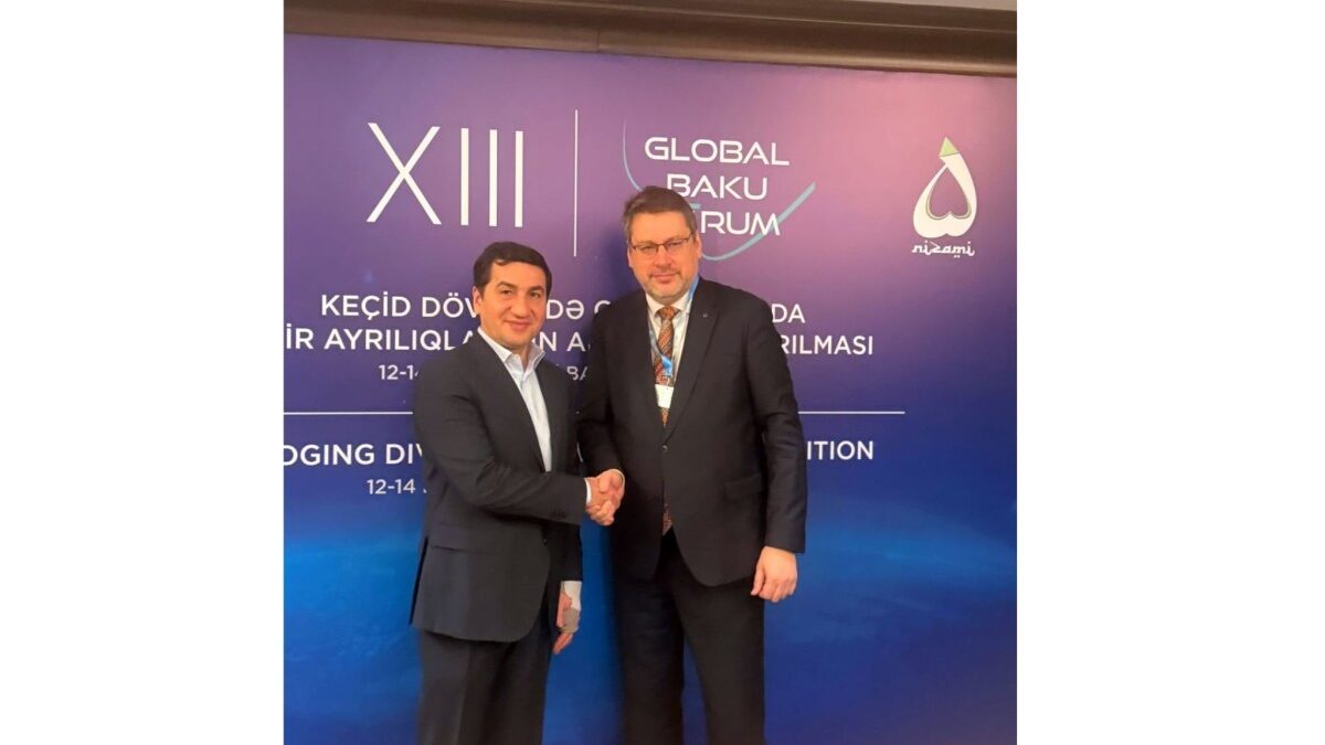 Хикмет Гаджиев обсудил TRIPP со спецпредставителем ЕС