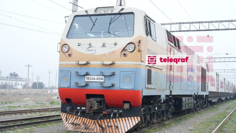 Гуманитарная помощь из России в Иран прибыла на станцию «Гарадаг» АЖД