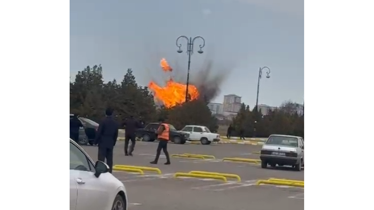 Срочно: Иранский дрон упал в аэропорту Нахчывана